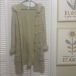 Knitted Sweater Jacket